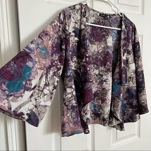 Gloria Lance | Floral Kimono Duster